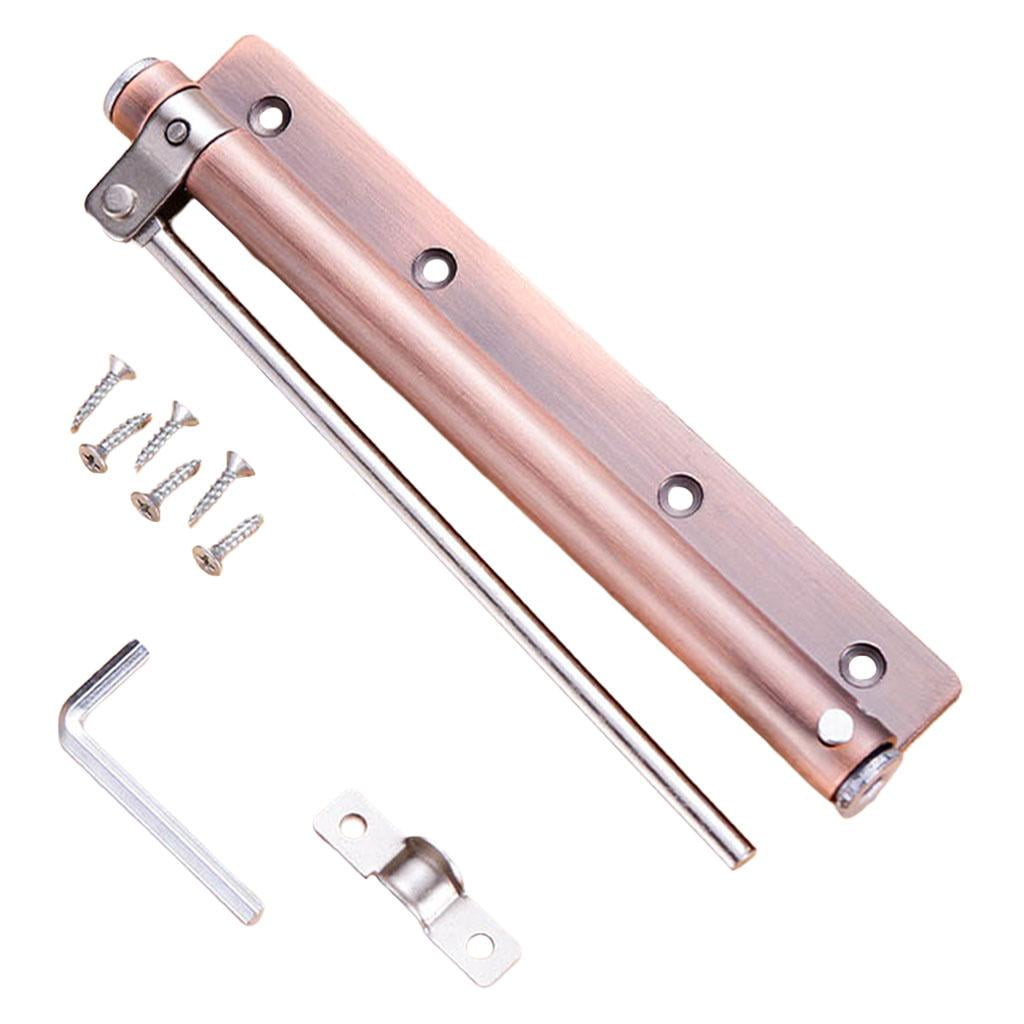 Spring Door Closer, Adjustable Door Closers Device for 25KG Door, Easy