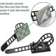 thumbnail image 3 of 100 Pieces Desk Wire Organizer, Adhesive Cord Clips Cable Management Cord Keeper, 3 of 4