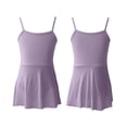 thumbnail image 6 of ITSAME Girls Ballet Dance Dress, Ruffle Leotards Spaghetti Strap Kids Fashion Ballet A-Line Dress Red 11-12T, 6 of 7