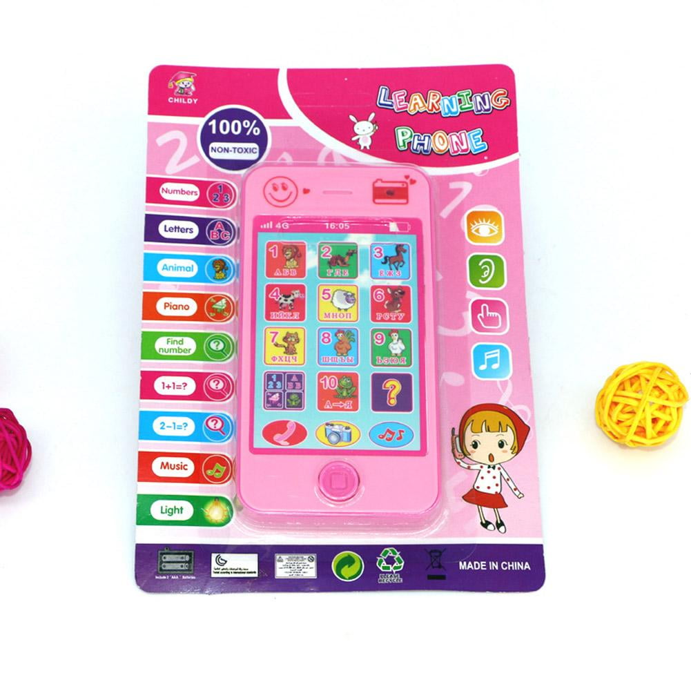 Details about   Russian Language Baby Toy Phone Simulation Mobile Kids Educational Toys