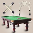 thumbnail image 4 of 2 PCS Snooker Billiards Cue Racks Bridge Head Cross Holders Antlers Rod Pool Cue Stick Holders Pool Table Accessory, 4 of 8