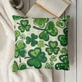thumbnail image 3 of St.Patricks Day Pillow Covers, Decorations Spring Decorative Pillow Case Decor for Sofa Couch, 3 of 5