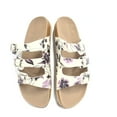 thumbnail image 4 of Gold Coast Women's Floral Slide Sandals, Size 8.5, 4 of 7