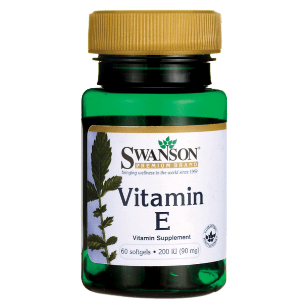 Swanson Vitamin E 200 Iu 60 Softgels