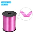 thumbnail image 3 of Uxcell Curling Ribbon Crimped Balloon String Metallic 3/16" 500 Yards for Party Decoration Gift Wrapping Art Crafts Rose Red, 3 of 7