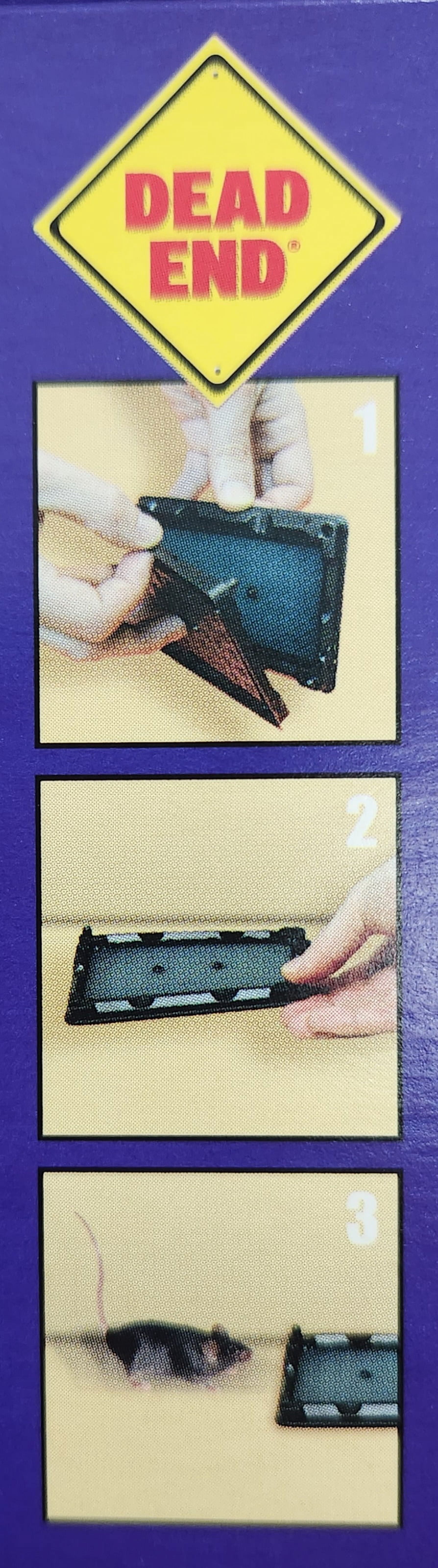 Atlantic Paste & Glue Dead End Rat Traps - 2 Pack, Pack of 12