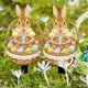 thumbnail image 4 of Easter Bunny Garden Stakes Outdoor Decorations, Easter Egg Yard Art Spring Lawn Ornaments, Dwarf Figurines Patio Decor, Holiday Party Supplies, Festive Ground Insertion Decor for Courtyard Festival, 4 of 7