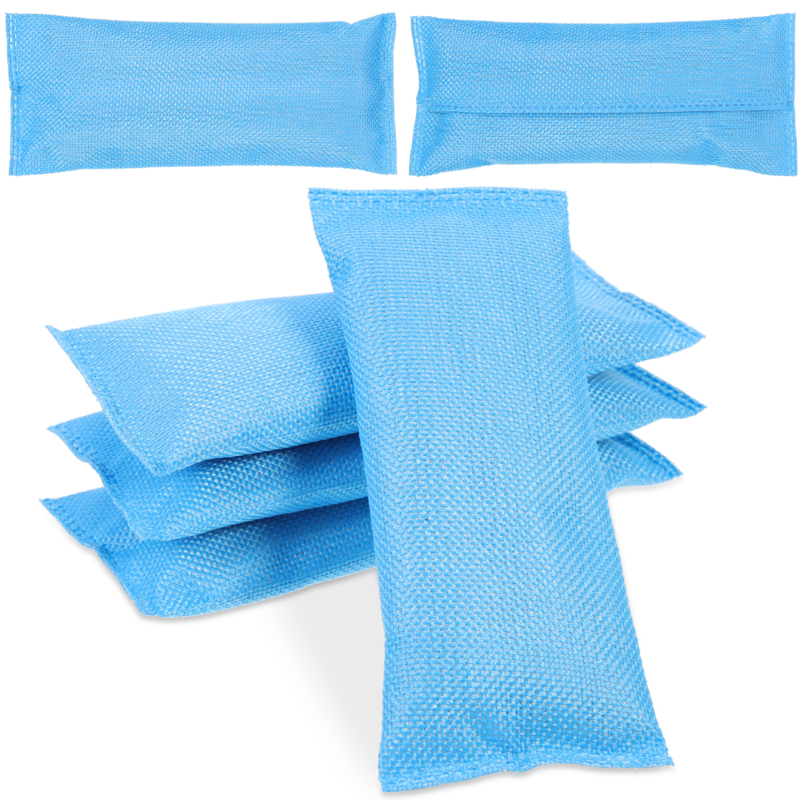 6Pcs Convenient Bamboo Charcoal Bags Professional Odor Eliminators