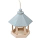 thumbnail image 4 of Hanging Bird Feeder Bird House Shaped Garden Outdoor Birdhouse Wooden Parrots House Garden Nest, 4 of 5