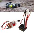 thumbnail image 1 of 540 Brushed Motor, Low Heat 320A Brushed ESC Set, Efficient Conversion Brushed Motor ESC Replacement for RC Car, 1 of 7