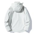 thumbnail image 4 of Women Summer Jacket,Women's Color Block Windproof Hooded Mountaineering Jacket, 4 of 5