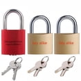 thumbnail image 1 of Juego de Candados SEPOX Latón Sólido y Aluminio Alta Seguridad, 1 of 8