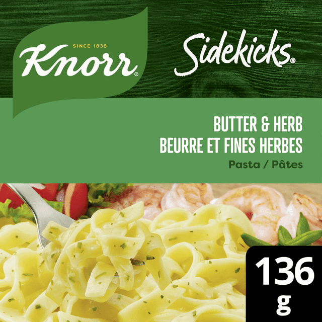 Knorr Sidekicks Butter & Herb Pasta Side Dish
