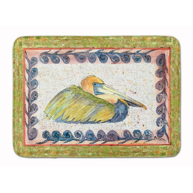 Carolines Treasures 8053RUG Bird Pelican Machine Washable Memory Foam Mat