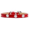 thumbnail image 6 of Dog, Puppy  Pet Widget Ice Cream Collar, "Snowflakes", 6 of 11
