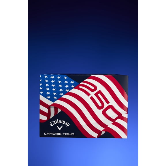 Callaway Golf Chrome Tour 26 - USA Stripe 12 ball pk