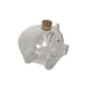thumbnail image 2 of Hucha, botella de almacenamiento, encantador tarro transparente para dinero, decoración de mesa, decoración de estantería, hogar, dormitorio, 2 of 7
