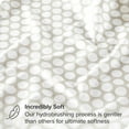 thumbnail image 3 of Bare Home Ultra-Soft Sheet Set - Premium 1800 Collection - Deep Pockets - 3-Pieces - Twin XL, Pennytile - Stone/White, 3 of 7