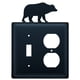thumbnail image 1 of Bear - Cubierta de interruptor y tomacorriente(ESO-14) Village Wrought Iron ESO-14, 1 of 1