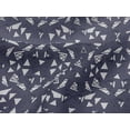 thumbnail image 5 of oneOone Viscose Jersey Gray Fabric Triangle Geometric Sewing Craft Projects Fabric Prints By Yard 60 Inch Wide, 5 of 5