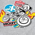 thumbnail image 3 of Disney - Standard Sports - BMX Frequent Flyer - Men's Crew Neck Fleece Pullover, 3 of 5
