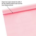thumbnail image 4 of Poly Bag Guy 2' X 3' 2 Mil (1000/Caja) Bolsas De Polietileno De Plástico Resellables Con Cremallera Antiestática Rosa, 4 of 5