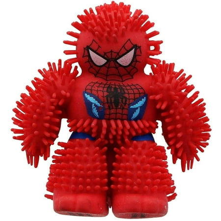 Marvel Wibbly Buddy Ultimate Spider-man Squishy Ball Inside Light Up Spiderman