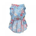 thumbnail image 2 of Summark Summer Dog Small Floral Princess Dress Dog Dress For Dogs Skirt Summer Princess Dog Wedding Dresses York Clothes For Dogs Pet Dress, 2 of 6