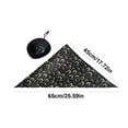 thumbnail image 3 of Aoznliie Dog Bandana, Halloween Hat & Scarf Set for Cats Small Dogs, 18x26 inch Pet Costume for Porch Geese, Black, 3 of 7