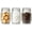 37oz*3-Ribbed, variant on 25oz Fluted Glmason Jars - Set Of 6 Vintcanisters With Airtight Lids For Sourdough Starter  Pickling Coffee & Pantry Organization Farmhouse Kitchen Decor