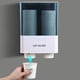 thumbnail image 5 of Soporte mural para vasos desechables automático, organizador de tazas en tono gris claro, ideal para hogar., 5 of 6
