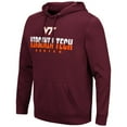 thumbnail image 2 of Men's Colosseum Maroon Virginia Tech Hokies Lantern Pullover Hoodie, 2 of 3