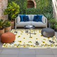 thumbnail image 2 of Sunflowers Bee Outdoor Rug for Patio/Deck/Porch, Non-Slip Large Area Rug 5 x 7 Ft, Summer Watercolor Farmhouse Country Yellow Indoor Outdoor Rugs Washable Area Rugs, Camping Rug Carpet Runner, 2 of 8