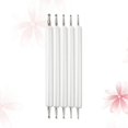 thumbnail image 3 of 5pcs Stainless Steel Indentation Pen Clay Pottery Ball Stylus Sculpting Carving Modeling Tools, 3 of 3