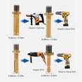 thumbnail image 3 of Firewood Drill Bit, High Stability 5Pcs Wood Splitter  For Drilling, 3 of 8