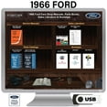thumbnail image 2 of Detroit Iron OEM 1966 Ford Shop Manual, Sales Literature & Parts Books Kit on USB, 2 of 2