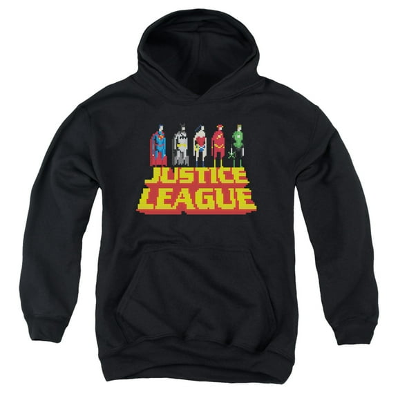 Jla - Standing Above - Youth Hooded Sweatshirt - Small