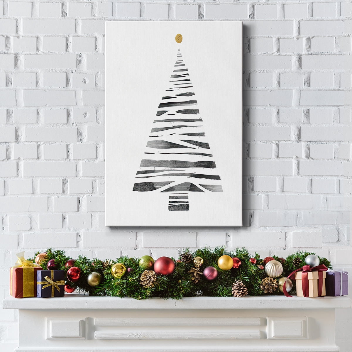 Christmas Tree I- Gallery Wrapped Canvas