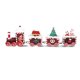 thumbnail image 1 of Inteprter 1 Uds tren de de Navidad adornos de Navidad Santa Claus juguetes para niños 2021 Navidad Noel accesorios de fiesta en casa regalo de Año Kits de decoración para fiestas once Inteprter HA007890-11, 1 of 6