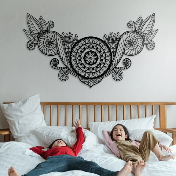Shakti – Mandala Wall Art, Metal Wall Decor, Bedroom Wall Decor, Metal Wall Art, Nature Art, Wall Art, Above Bed Decor, Large Wall Art