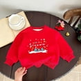 thumbnail image 4 of Gubotare Toddler Crewneck Sweatshirt Boys Crewneck Pullover Sweatshirts Kids Youth Casual Long Sleeve Shirts 3T 4T (Red,3-4 Years), 4 of 6