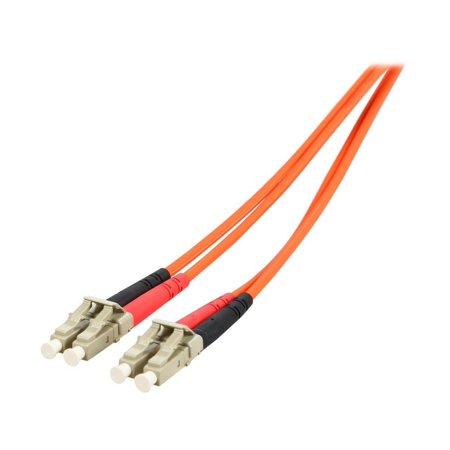 UPC: 0065030802871 | StarTech.com 50FIBLCLC2 6.56 ft. Multimode 50/125 Duplex Fiber Patch Cable LC – LC