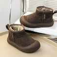 thumbnail image 4 of XIYON Boots For Boys Kids Snow Boots Winter Boys Girls Warm Casual Booties For Toddler Children For Childre T Old 5.5-6 Years, 4 of 8
