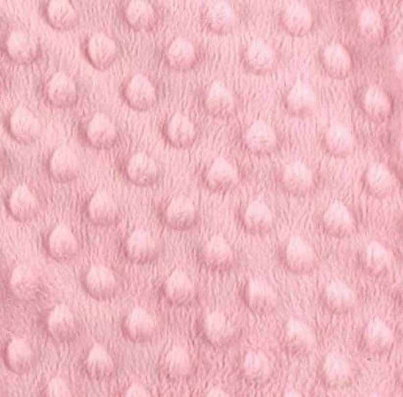 Hudson Baby Infant Girl Plush Sleeping Bag, Sack, Blanket, Light Pink Dot Mink, 6-12 Months