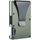thumbnail image 1 of Cartera metálica minimalista con clip para billetes - Tarjetero delgado de aluminio con bloqueo RFID frontal, 1 of 3