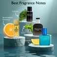 thumbnail image 2 of NovoGlow Signature Scent 4-Piece Eau de Parfum Gift Set for Men – Woody, Spicy, Citrus & Aromatic, 2 of 8