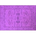 thumbnail image 1 of Ahgly Company Indoor Rectangle Oriental Purple Industrial Area Rugs, 5' x 7', 1 of 4