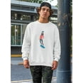 thumbnail image 2 of Skater Boy  Sweatshirt Men -Image by Shutterstock, Male Small, 2 of 4