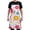 Colorful Dot and Circles, variant on Vintage Rugby Star Kitchen Apron with 2 Pockets Adjustable waterproof Cooking Aprons for Women Men Chef