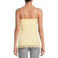thumbnail image 4 of No Boundaries Juniors' Lace Trim Cami Top, 2-Pack, 4 of 5